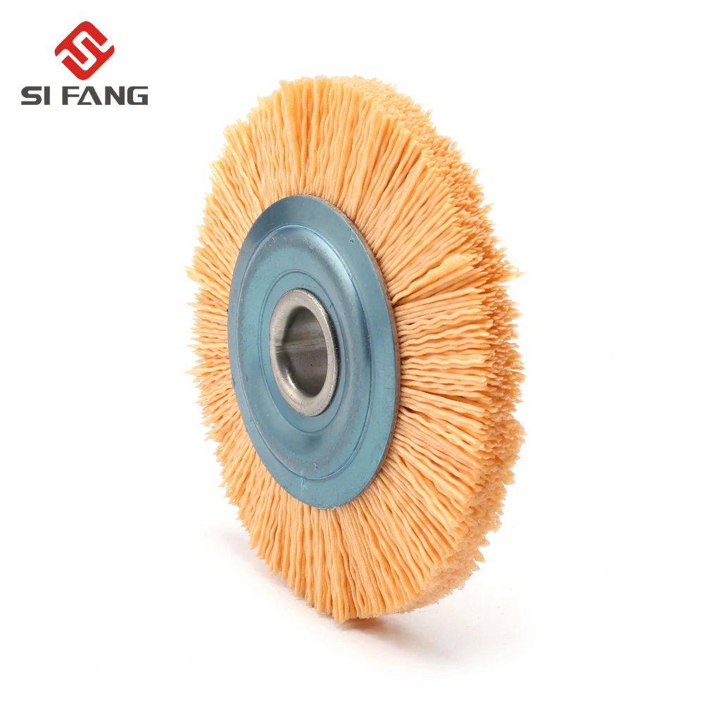 de náilon 16mm diâmetro furo polonês moedor banco 240 grit