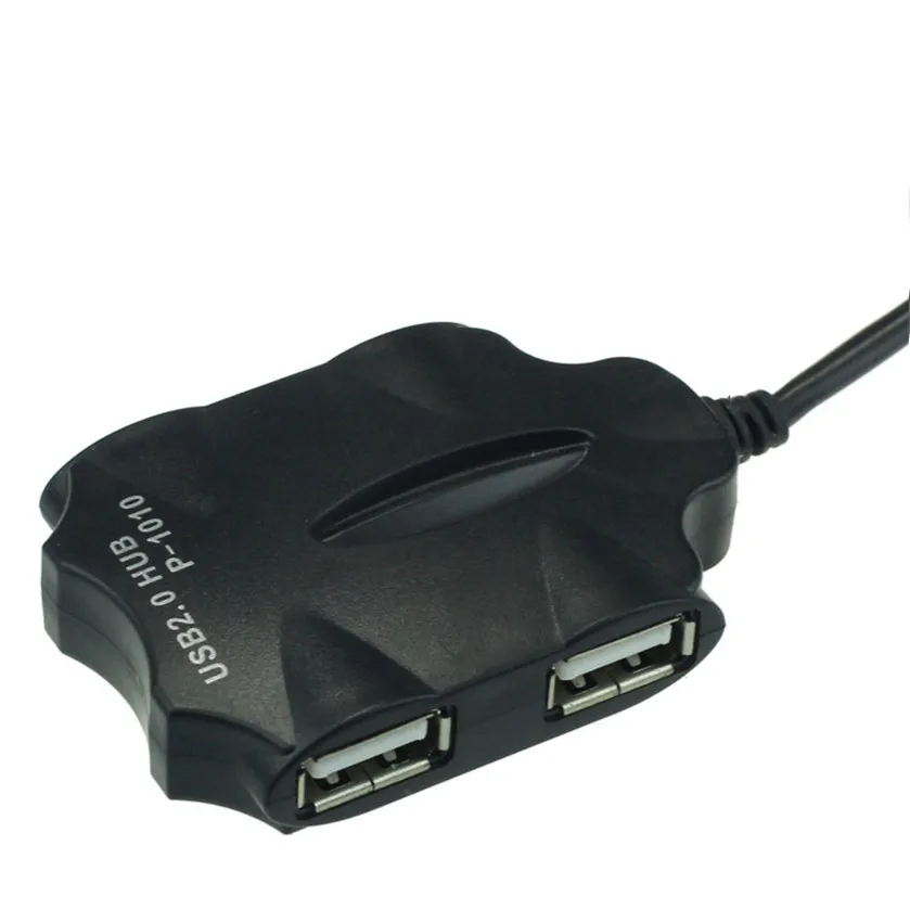 

Best Price 1M 4 Port Hub High-Speed USB 2.0 Splitter Cable Adapter for Laptop PC
