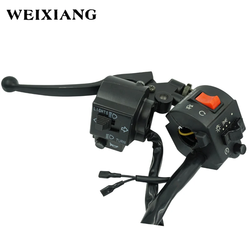 7/8" Motorcycle Handle Bar Switches Horn Turn Signal Headlight Fog Light Electric Start