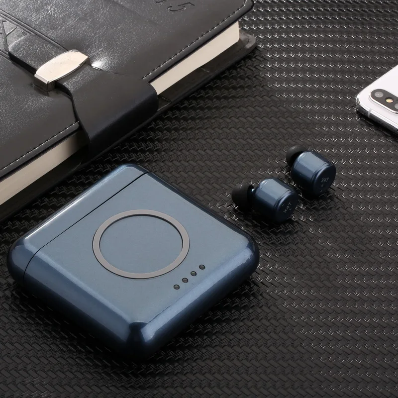 X4T Sport Hifi In-Ear Bluetooth Earphones Wireless Phone Chareger 5400mAh Power Bank Stereo earbuds with Mic For Iphone Samsung |