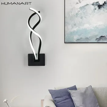 

24W LED Wall Lamp Modern Bedroom Beside Reading Wall Light Indoor Living Room Corridor Hotel Room Lighting Decoration