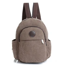 Cru De Mode de Femmes Mini Sac À Dos Femmes Sac À Dos Multifonctionnel Toile Sac Voyage Sac À Dos Petite Poitrine Pack Fille Cartables