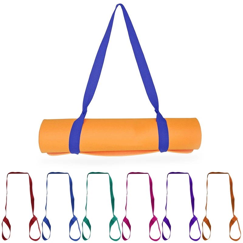 

New Yoga Mat Strap Sling Carrier Yoga Mat Portable Shoulder Carry Strap Polyester Belt Exercise Stretch Adjustable for Yoga Mat