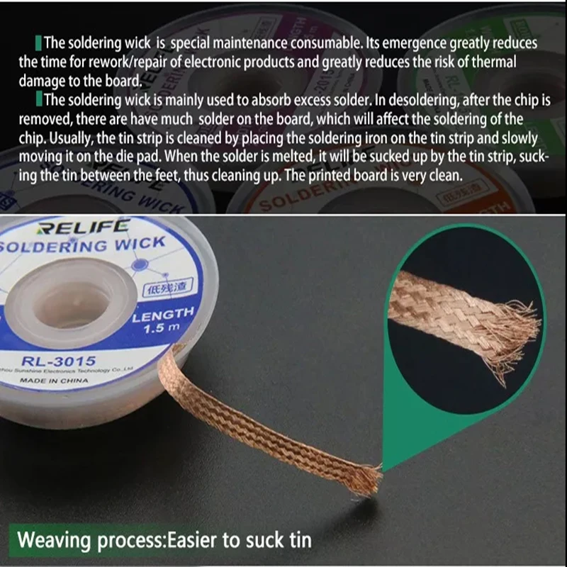 desoldering