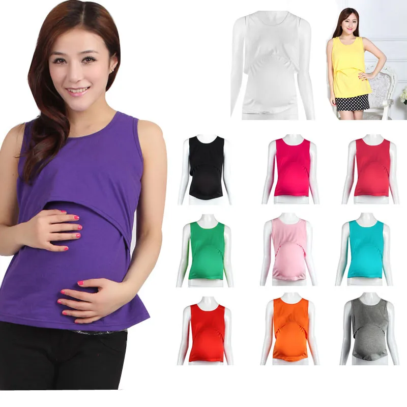 

Pregnant Maternity Clothes Maternity Tops T-Shirt Women Breastfeeding Pregnant Women Sweater Solid Clothes Nursing BreastFeeding