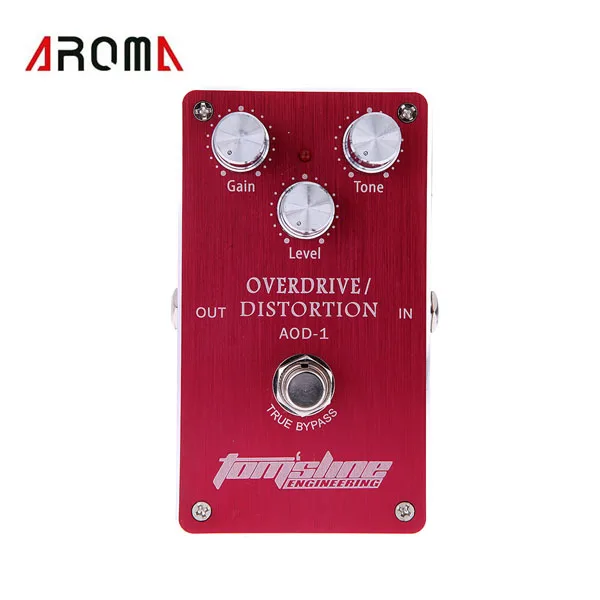 Аромат AOD-1 Overdrive Педаль Эффекта Искажения педаль эффектов для электрогитары