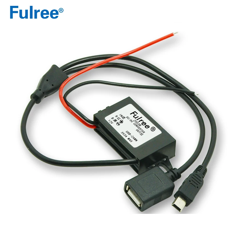 waterfroof car charger DC DC voltage regulator 12V to 5V step down buck