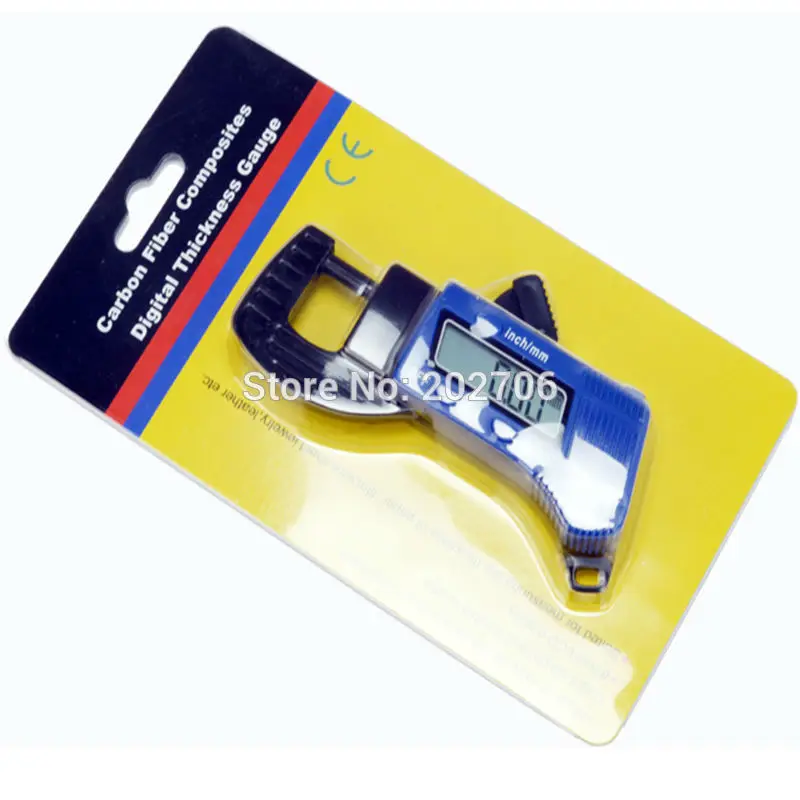 0-12.7mm digital caliper plastic thickness gauge mini meter tester | Инструменты