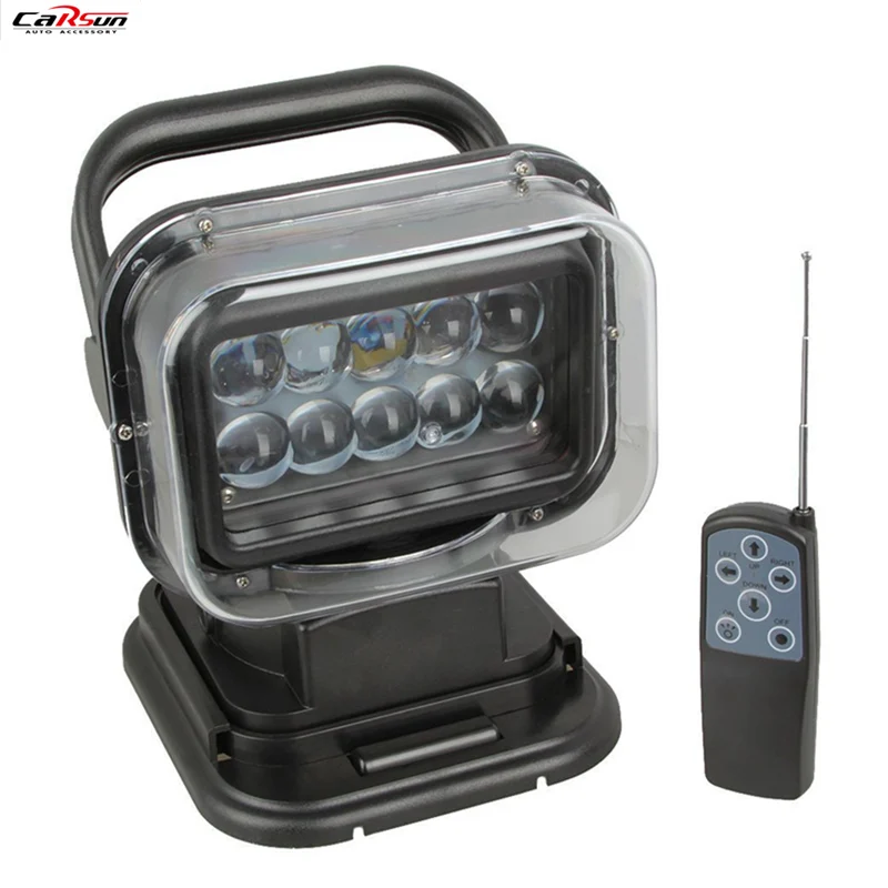 

7inch 50W 12V-24V With WIFI Car Truck Offroad Vehicles 50W LED Searchlight Led Work Light With Magnet For Hunting Searching