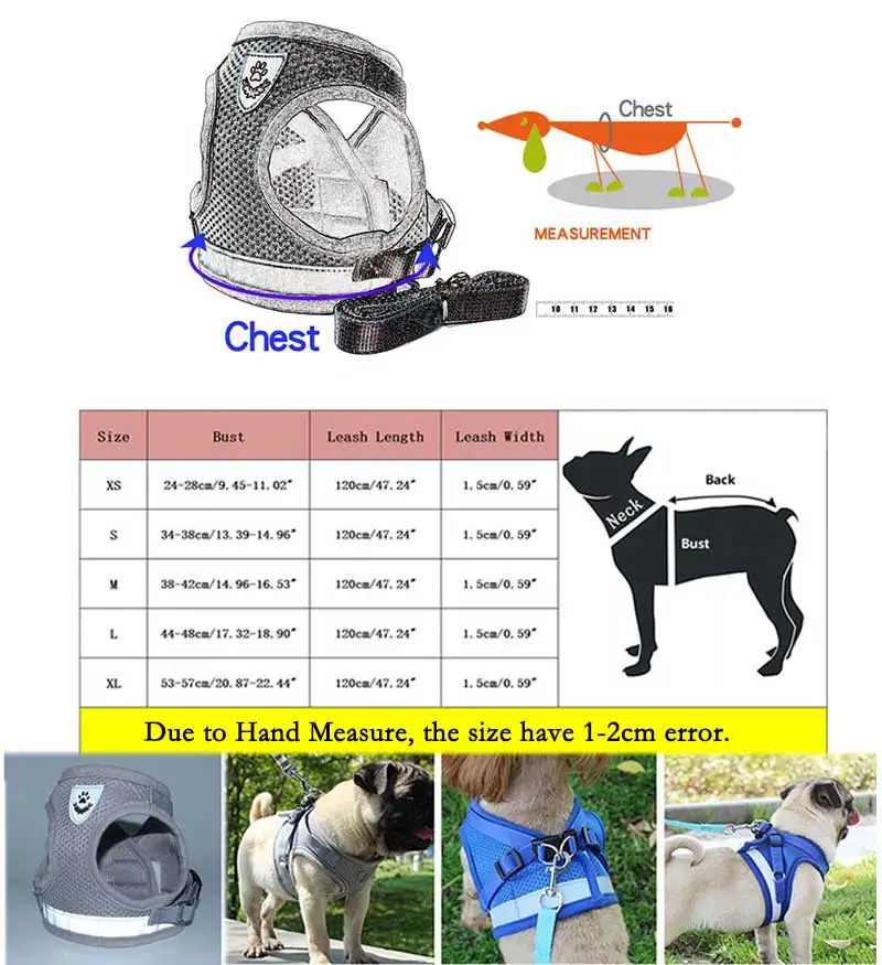 Светоотражающие собачьи веревки нагрудные ремни поводка безопасности жилет для собачек ремень жгут щенка чихуахуа Бульдог Милые средние Домашние животные нейлоновые поводки