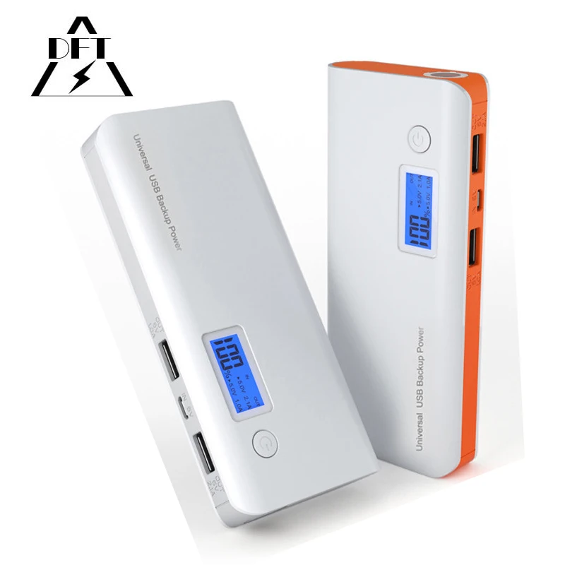 Power Bank 20000mAh Dual Micro USB Charger Mobile Power external battery for Smartphones Tablets