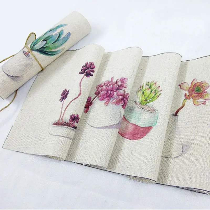 

Handmade dolls fabric Various flower bonsai patterns polyester fabric cotton for DIY handbag and decoration 15x15cm/piece T9868