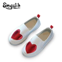 Smgslib/детская обувь; модная повседневная обувь для девочек; обувь принцессы с вырезами для девочек; Детские кроссовки с сердечками; спортивная обувь
