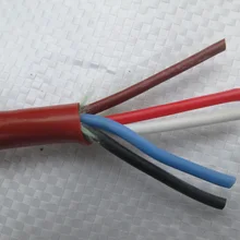 Термостойкий силиконовый кабель с мягкой оболочкой, термостойкий кабель с защитой от холода и холода на 180 градусов и на-60 градусов