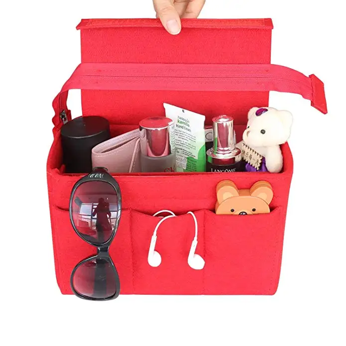 de feltro para bolsa de viagem interior