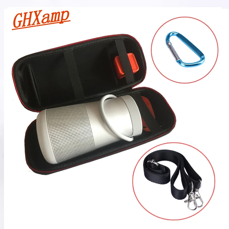 

GHXAMP Carry Case For Soundlink Revolve+Plus Bluetooth Speaker Bags Portable Cover Pouch Travel Carry Storage Box With Belt 1PC