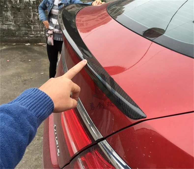 

Car Carbon Fiber Spoiler For Mercedes-Benz GLE Class Coupe C292 AMG GLE320 GLE350 GLE400 2015-2017 Wing Spoilers Accessories