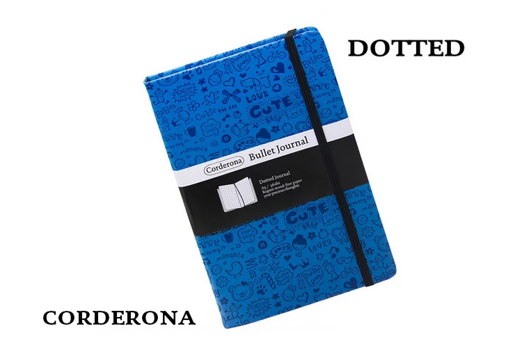 Dot Grid твердый переплет дневник в полиуретановой обложке Bullet notebook креативный А5 точечный журнал Bujo
