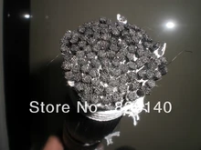 100 Hanks Black Violin Bow Hair 6 grams hank Mongolia Stallion font b Horse b font