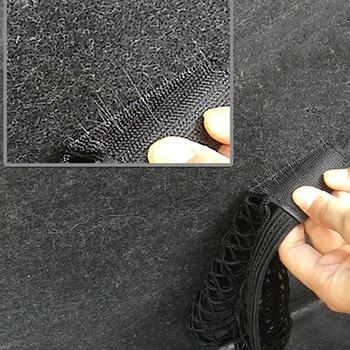 

Replacement Seat Rear 50*25cm Holder Sticking Hanging Net Bag Pocket Organizer Black 1Pcs Storage Car Interior Accessories