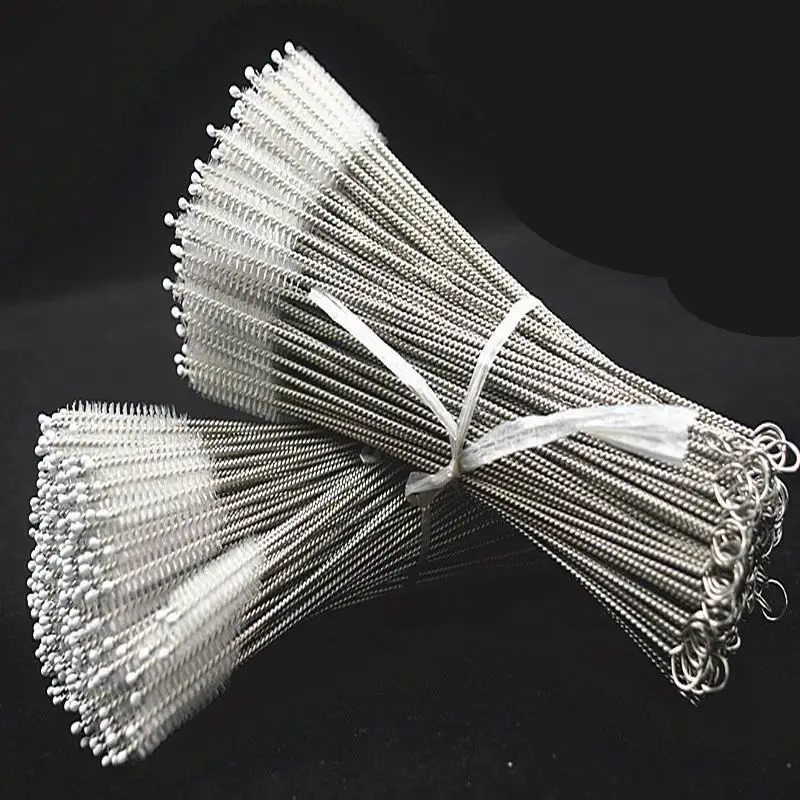 

Wholesale 1000 piece/lot straw brush Straw Cleaning Brushes Round Pipe Cleaning Wire Brush 170 mm