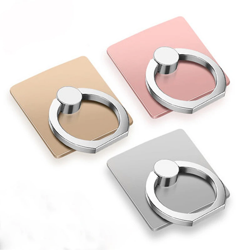 Fashion Colorful 360 Degree Scrub Square Mobile Phone All Smartphone Stand Holder Accessories For Xiaomi For Huawei For Samsung Fashion Colorful 360 Degree Scrub Square Mobile Phone All Smartphone Stand Holder Accessories For Xiaomi For Huawei For Samsung