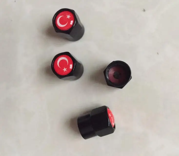 Новый стиль Черный Mini шин клапан Кепки автомобильные аксессуары колеса воздуха