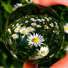 40-100 мм фото хрустальный шар орнамент фэншуй Глобус divination кварцевый магический стеклянный шар для домашнего декора Сфера де Кристал