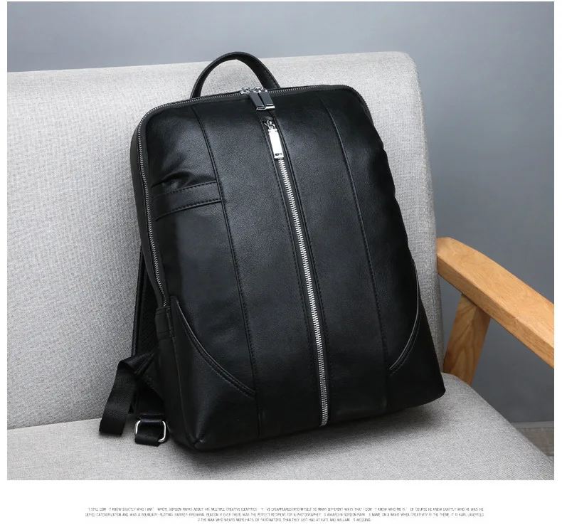 Рюкзак модный Черный Mochila сумка на плечо для девочек-подростков школьная Студенческая Женская PU