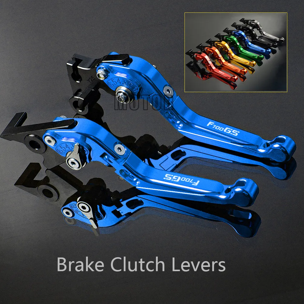 Zijstandaardplaat Motorfietsen Voor F700GS 2013-2017 F700 GS Motorcycle CNC Aluminium Side Kickstand Stand Extension Ondersteuning Plaat Accessoires(Blauw