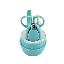 4 шт. уход за детскими ногтями Ножницы машинка для стрижки младенцев триммер педикюр для ногтей ножницы маникюрный набор резак детский лак для ногтей ножницы маникюрный набор