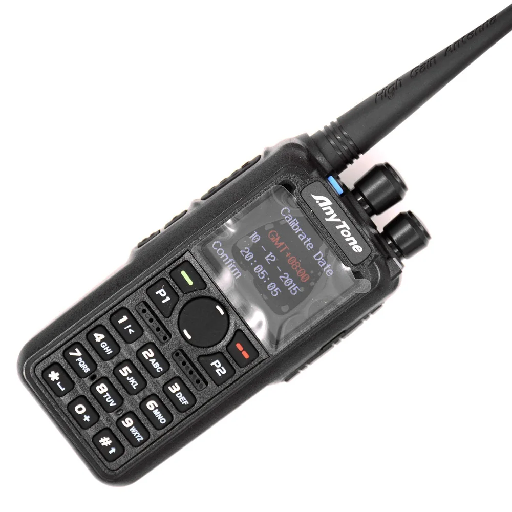 Двухсторонняя радиосвязь AnyTone AT D878UV I & II двухдиапазонный DMR и аналоговый FM APRS GPS