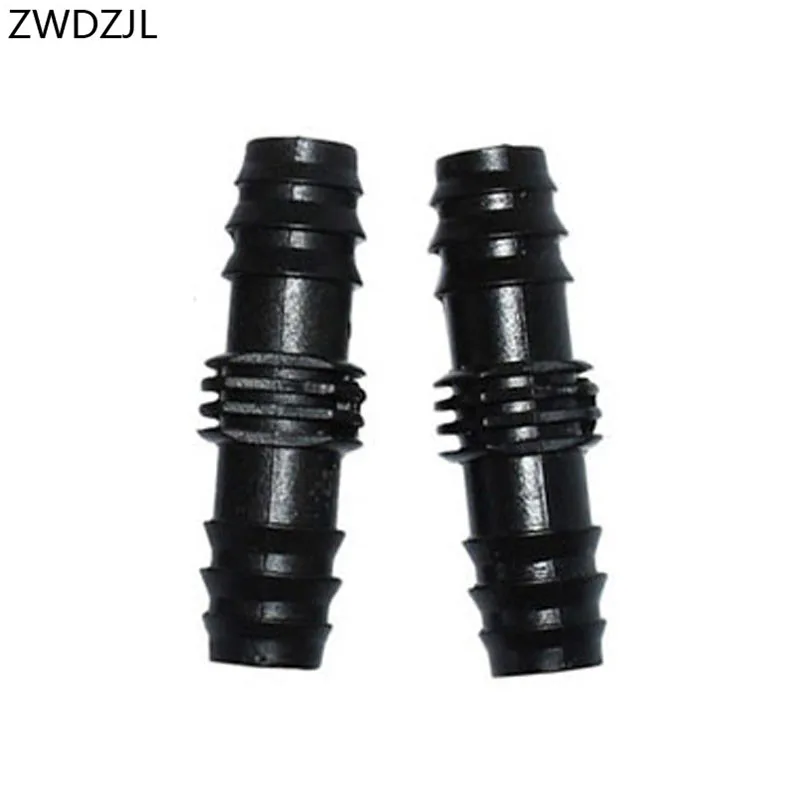 Адаптер для ремонта садового шланга 16 мм с двумя бородками 100 шт.|hose repair|16mm