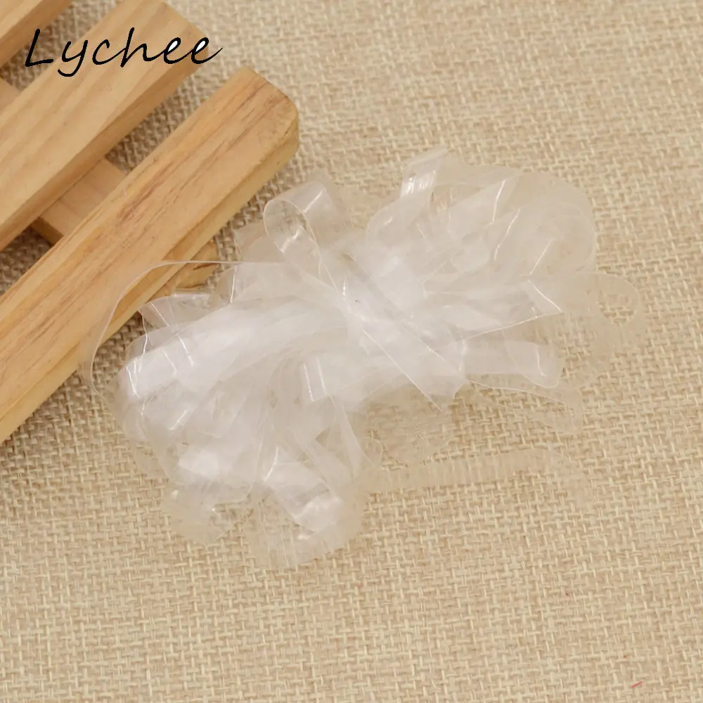 

Lychee 6mm TPU Latex Transparent Elastic Strap Tape For DIY Handmade Garment Women Swimwear Bra Shoulder Strap