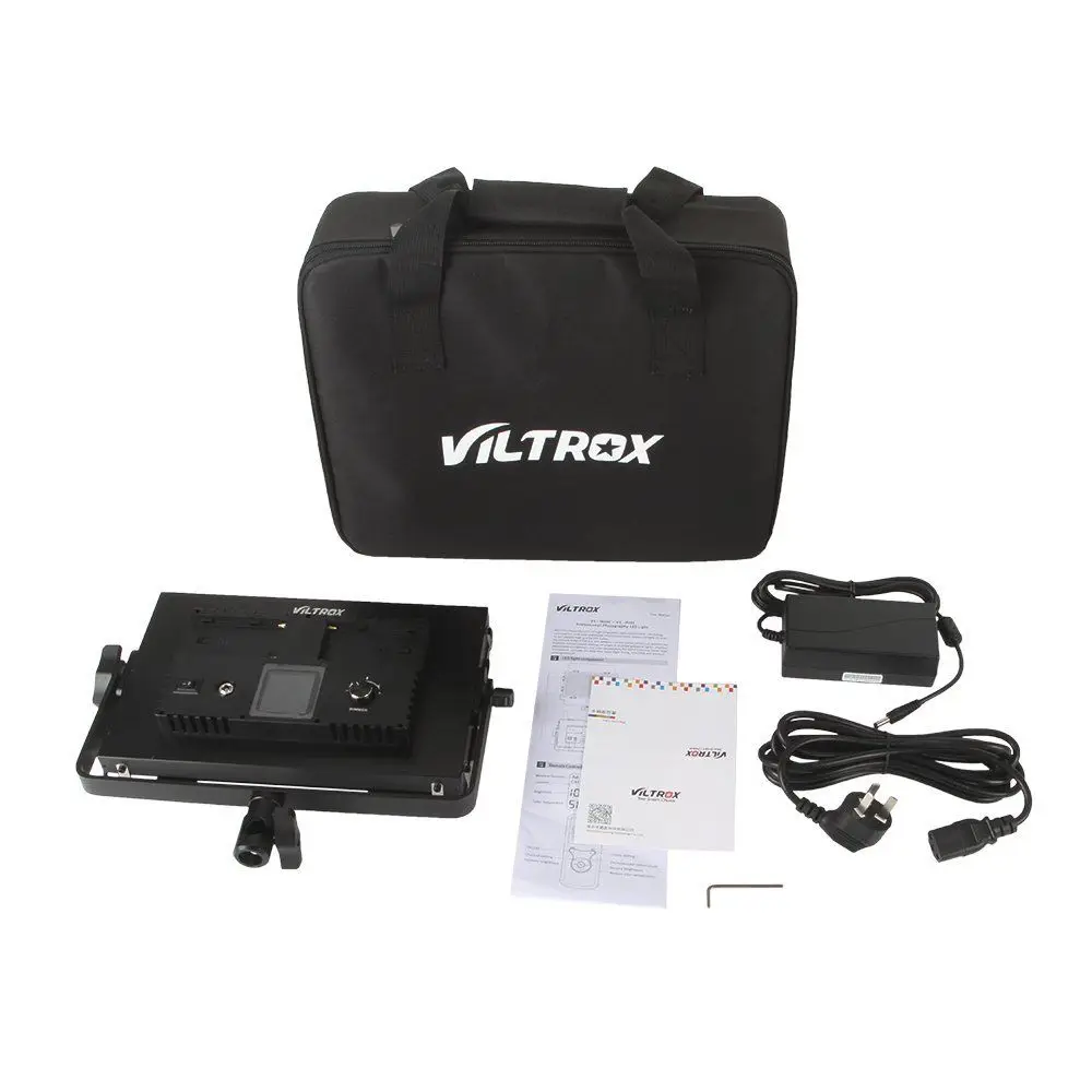 Viltrox VL 40T 540 LED Studio Video 3200K 5600K тонкая Двухцветная светодиодная лампа с регулируемой
