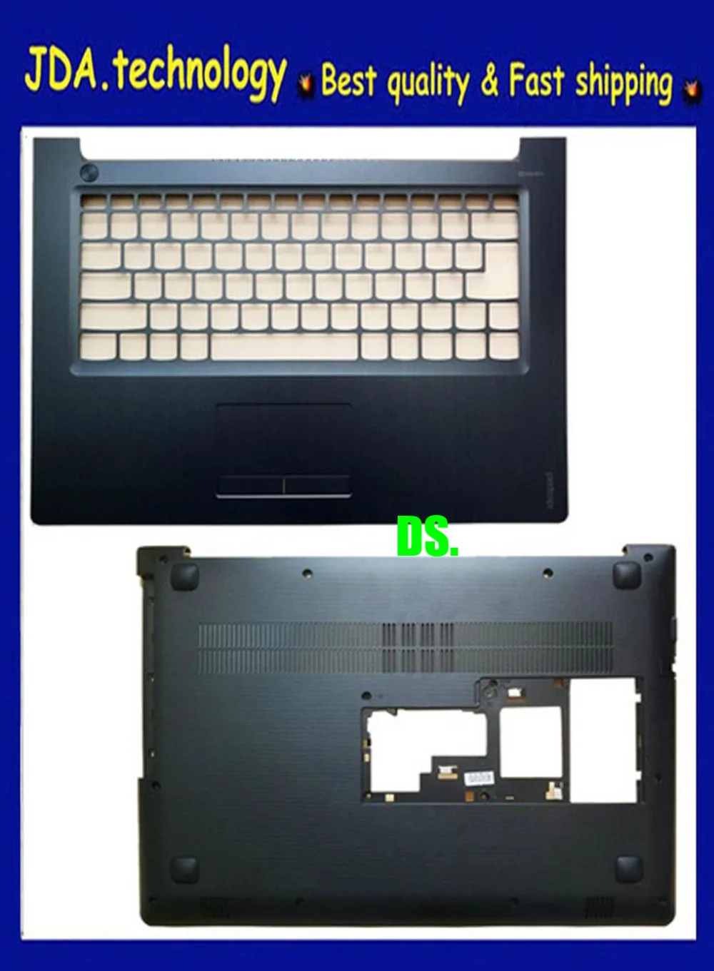/ для lenovo Ideapad 310-14 310-14ISK 310-14IKB 14ISK 510-14 14ISK клавиатура с вырезами под ладонь верхняя крышка+ Нижний Базовый чехол