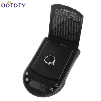 

500gx0.1g Mini Digital Jewelry Scale LCD Electronic Pocket Balance Weight Gram