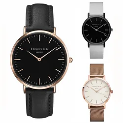 

2016 ROSEFIELD Quartz Watch Women Wrist Watches Ladies Wristwatch Female Clock Quartz-watch Relogio Feminino Montre Femme