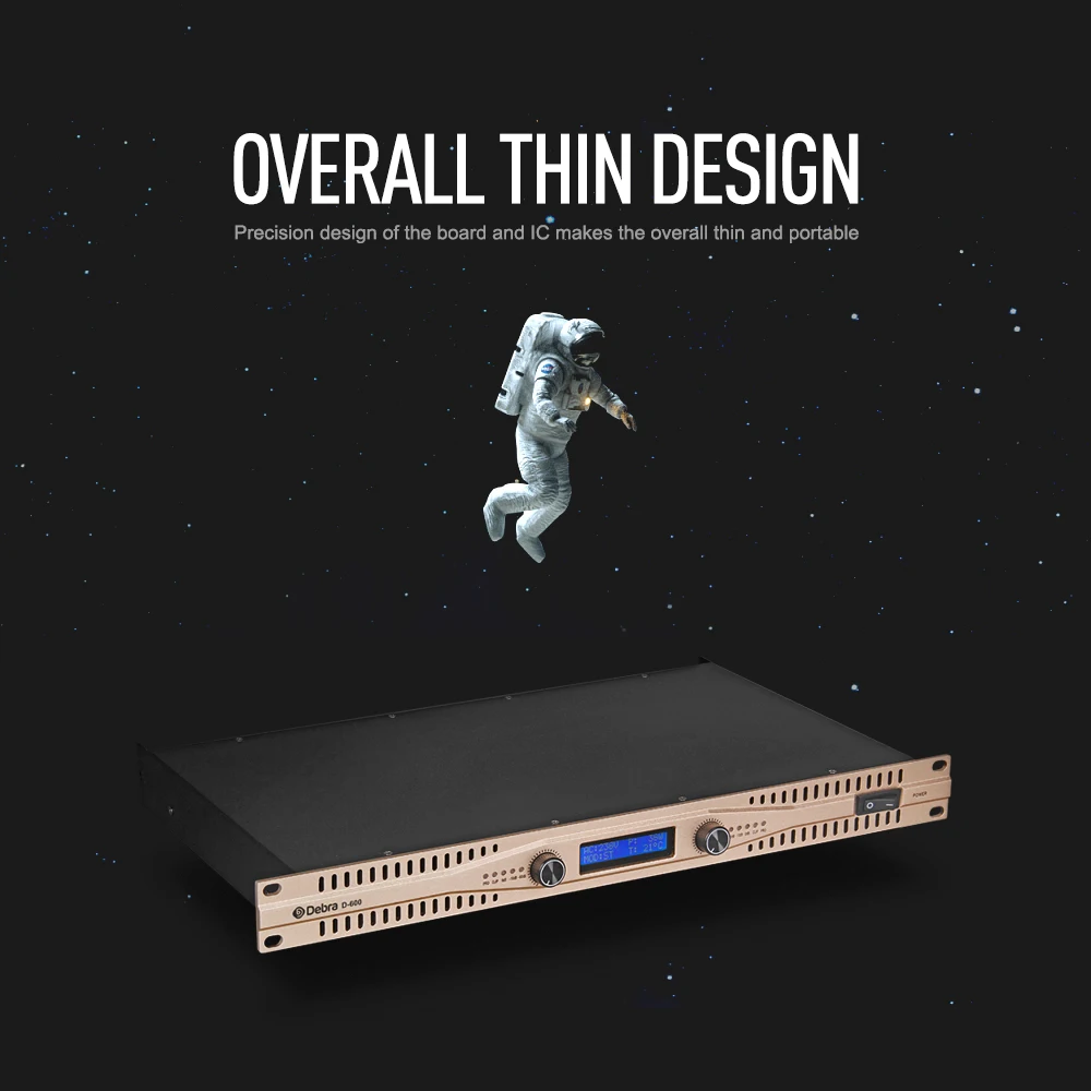 Real power!!Class D++ module Professional stage