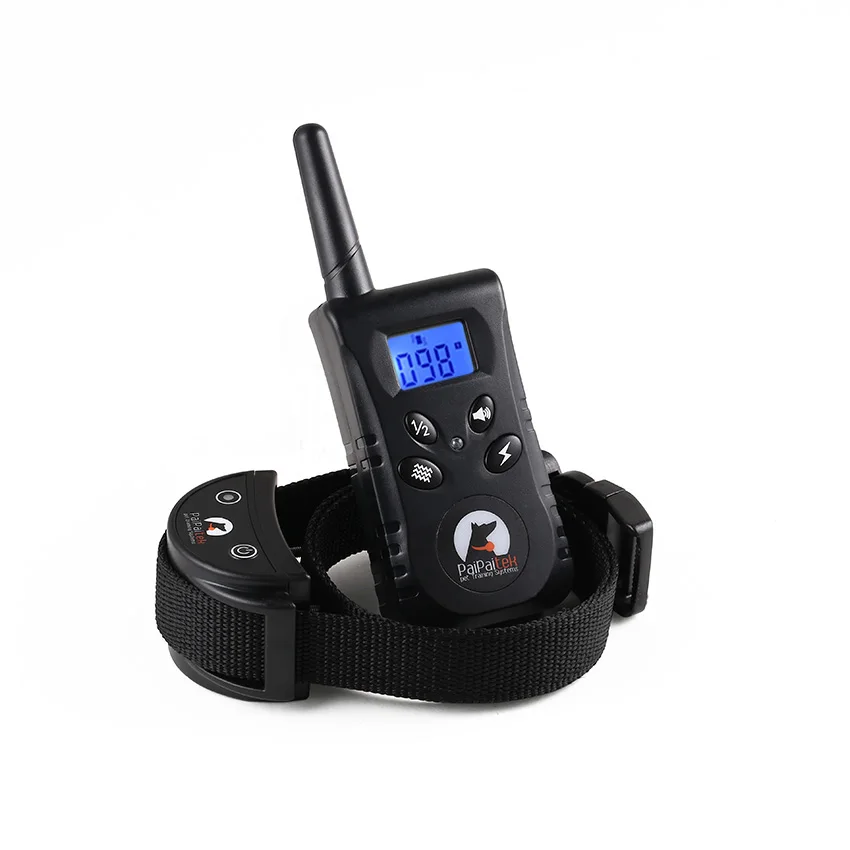 

Dog Training Device 500M Shockn Vibration Light Word of Command Dogs Electric Training Collar Dog Trainer Remote Control HEROPIE