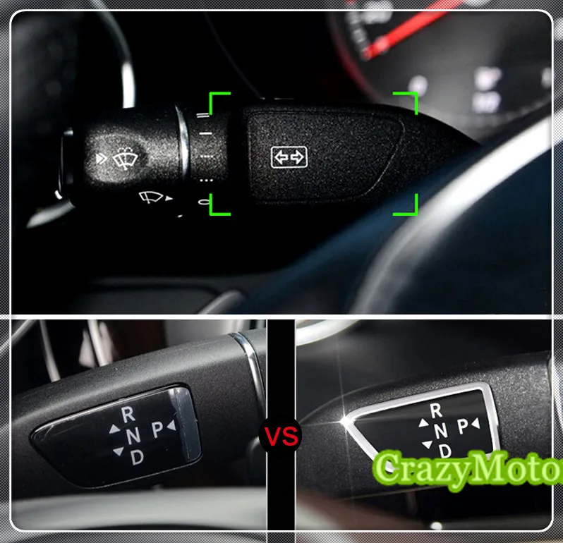 

For Mercedes-Benz Vito W447 2014-2018 Inner shift gears trim frame 2pcs/set car-styling auto accessories