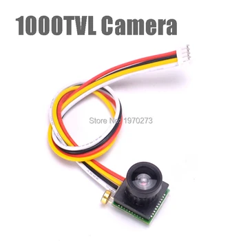 

Super Light 1000TVL 1/4 CMOS 2.8mm Lens FOV 90 Degree sensor Mini FPV Camera For RC Racing Drone