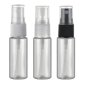 

40pcs/lot Mini Plastic Transparent 20ml Small Empty Spray Bottle For Make Up And Skin Care Refillable Bottle
