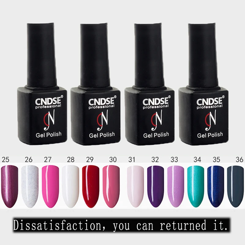 

CNSDE Fashion Nail Gel 7ml Long-lasting Nail Gel Polish Lacquer Varnish UV LED Lamp Gel Polish Semi Permanent Varnish 96 Colors