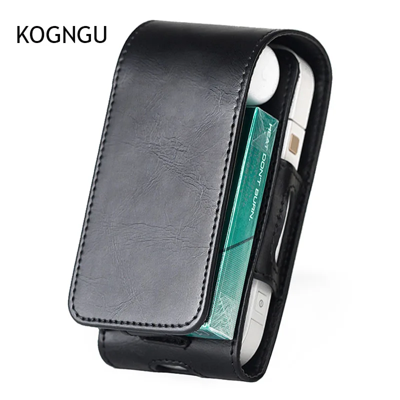 

Kogngu NEW for iQOS Wallet Pouch Bag Protective Holder Cover BOX Wallet Case for iQOS 2.4 Plus PU Leather Carrying Case