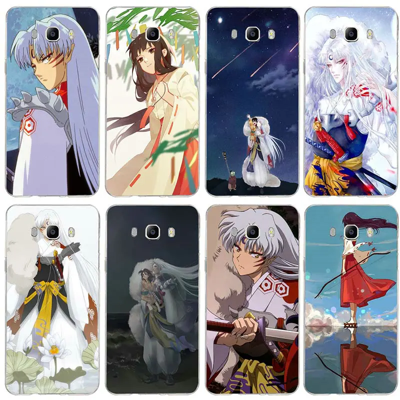 Японские Аниме Inuyasha Мягкие силиконовые чехлы для телефонов Samsung Galaxy J1 J2 J3 J4 J6 J5 J7 J8
