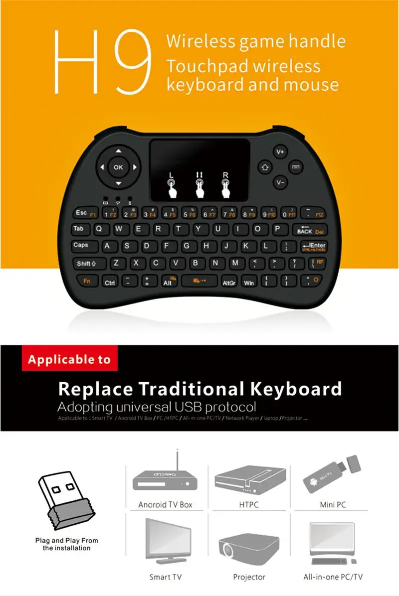 H9 keyboard without--11