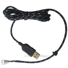 Высококачественный 2 м Змеиный внешний Плетеный USB кабель мышь/USB линия для Steelseries Kinzu V2/V3 мышь