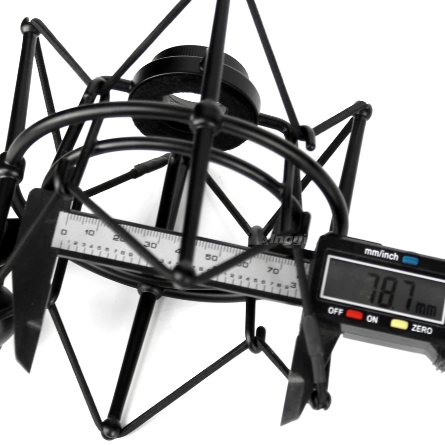 Металлический паук микрофон Шок крепление микрофонная стойка Shockmount для SE Электроника Gemini II RNT студия видео запись компьютер ноутбук