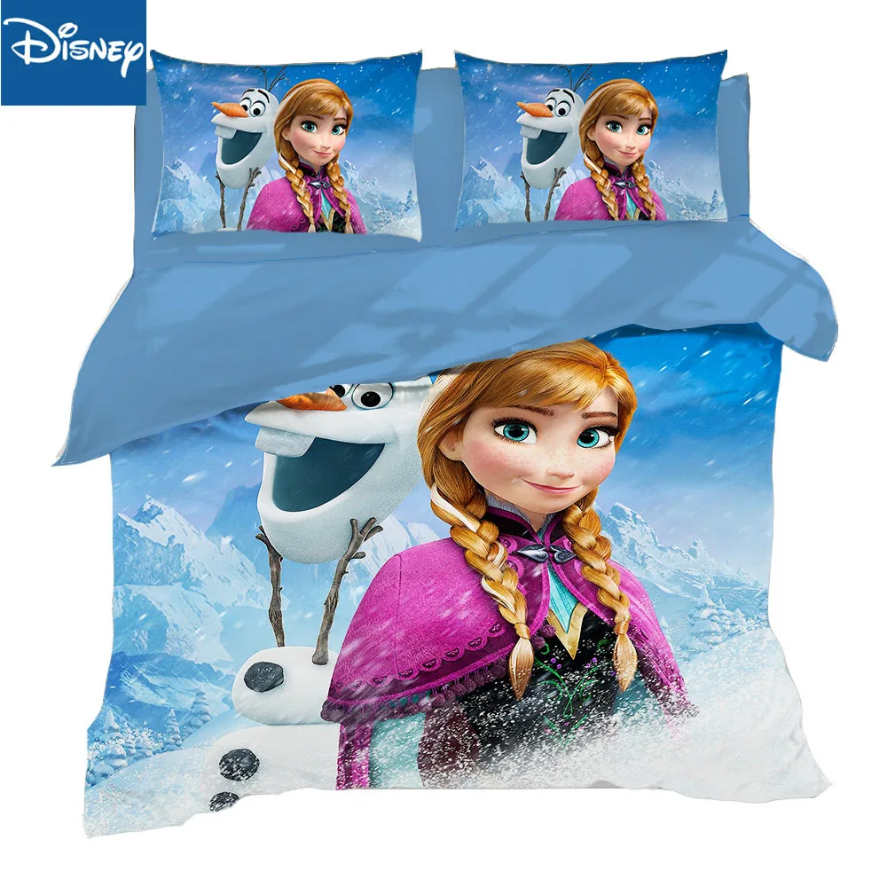 buy Disney Frozen Princess Practice Girls Bedding Set Children #039;s Boy #039;s Girls Duvet Cover Set Bedroom Decor king queen hot size